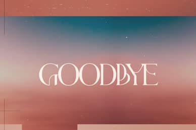 Jesus' Ascension Pink Blue Church Video Goodbye