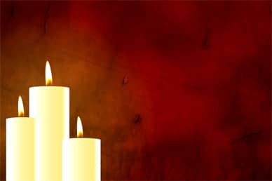 Communion Candles Worship Background