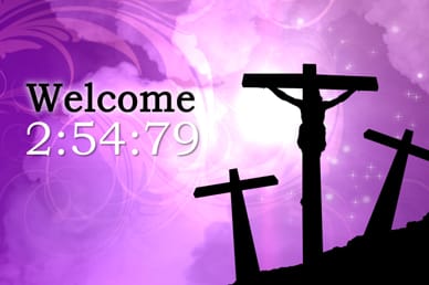Five Minute Welcome Countdown Timer