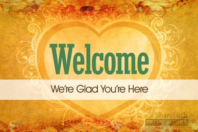 Welcome Heart Video Splash Screen