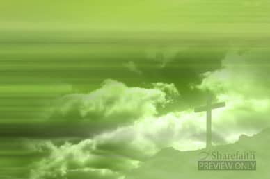 Easter Sunday Cross Worship Video Loop