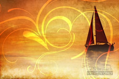 Sailboat Worship Video Background