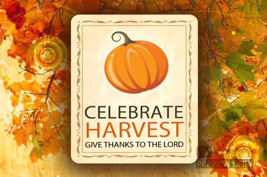 Harvest Celebration Welcome Video