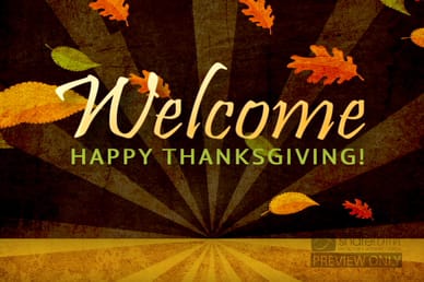 Falling Leaves Welcome Video