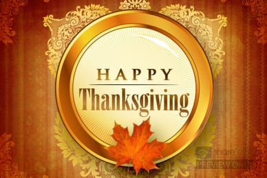 Thanksgiving Decorations Welcome Church Video Loop