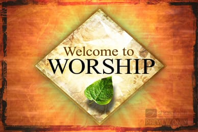 Single Leaf Welcome Video Loop