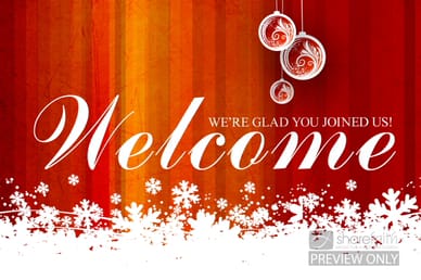 Christmas Video Welcome Loop