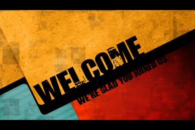 Primary Colors Welcome Video Loop