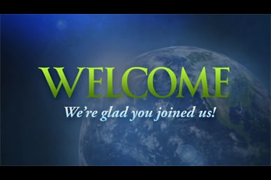 In the Beginning Church Welcome Video