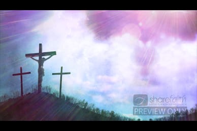 Three Crosses Worship Video Loop