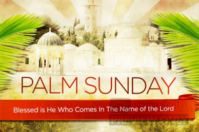 Palm Sunday Church Video