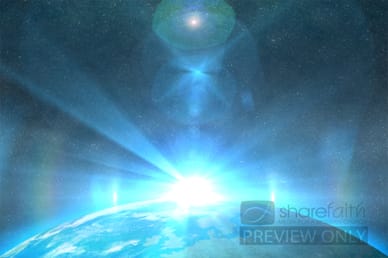 Earth Welcome Video Loop