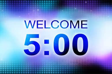 Worship Service Timer Video