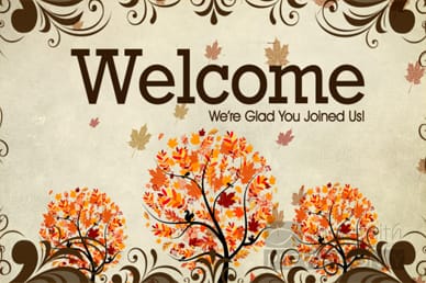 Autumn Season Welcome Loop