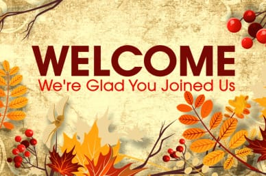 Welcome Church Video Fall