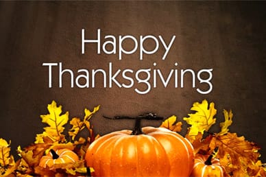 Happy Thanksgiving Video
