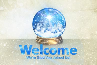 Joy to the World Christmas Welcome Video