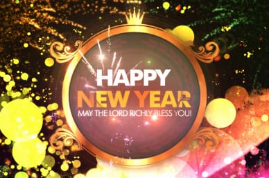 New Year Blessing Video Loop