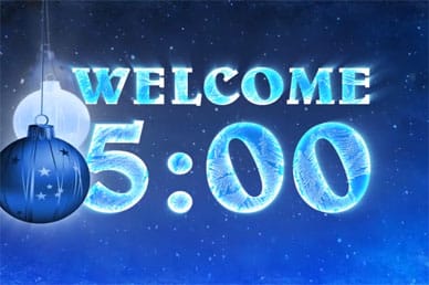 Christmas Ornaments Countdown Timer