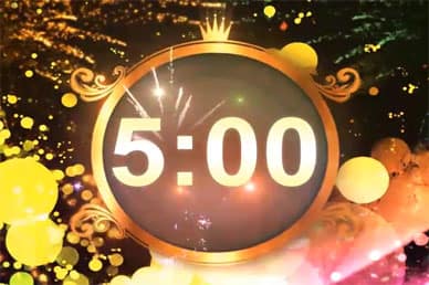 New Year Blessing Countdown Video