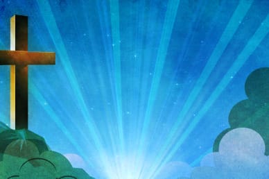 Worship Video Loop with Cross