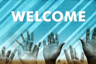 Welcome Hands Video Loop