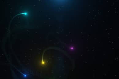 Streaks of Light Motion Worship Loop