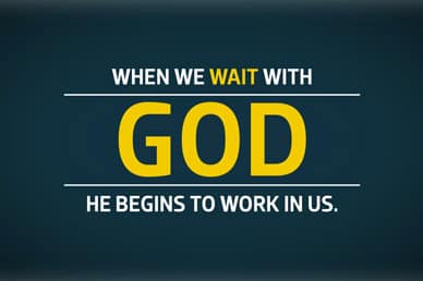 When We Wait Sermon Video