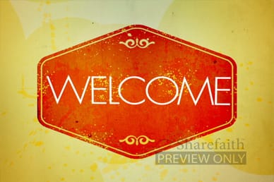 Fall Welcome Video Loop for Church