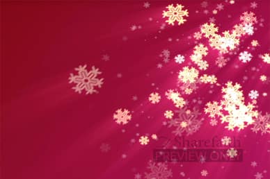 Snowflake Motion Worship Loop