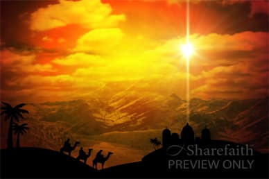 Nativity Worship Background Loop