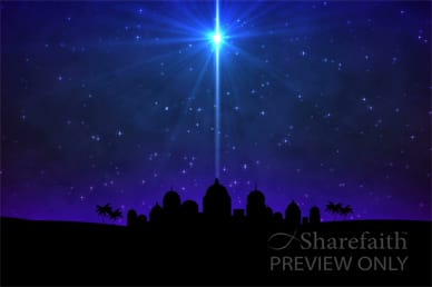 O Little Town of Bethlehem Nativity Video Loop