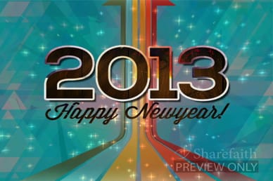 New Year Church Video Loop
