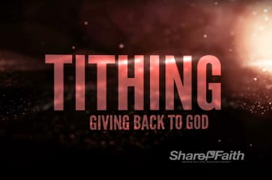 Stars Tithes and Offering Video Loops Motion Graphics for Church