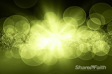 Green Bubble Video Loop Motion Screen Backgroud