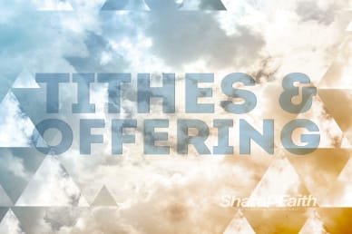 Tithes and Offering Motion Worhsip Loop