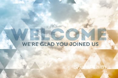 Welcome Church Service Video Loop
