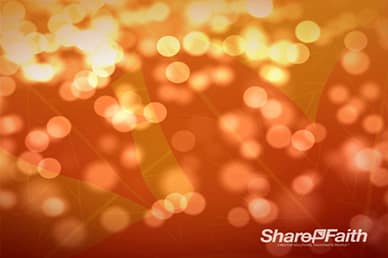 Dancing Autumn Religious Worship Video Background