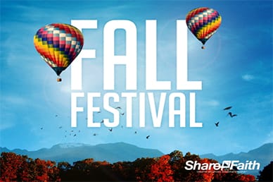 Fall Festival Welcome Fall Christian Video Loop