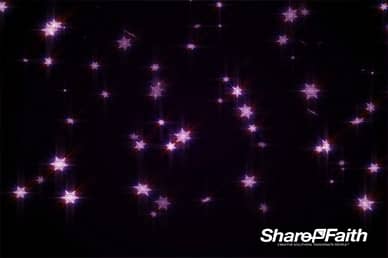 Purple Snow Falling Worship Video Loop