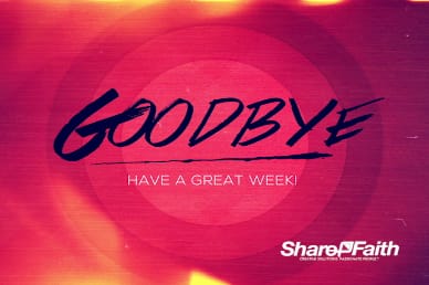 A Radical Year Religious Goodbye Video