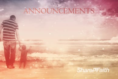 The Love of the Father Ministry Announcements Video