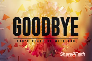 Abstract Ball Religious Goodbye Video