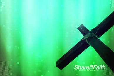 Abstract Cross Easter Worship Video