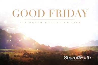 Mountains Greetings Good Friday Video