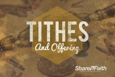 God's Workmanship Religious Tithes and Offerings Loop