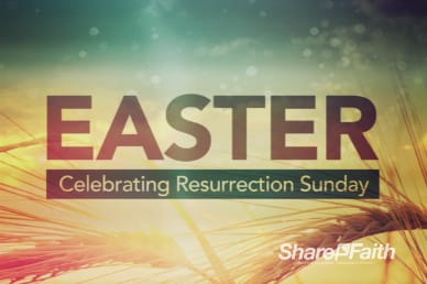 In Remembrance of Me Easter Welcome Video Loop