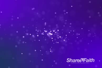 Particle Motion Video Motion Background Loop