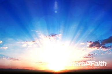 Sunrise Worship Loop Motion Video for Church