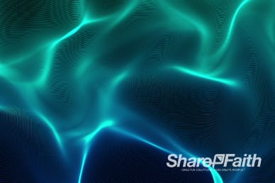 Abstract Wavy Blue Ministry Worship Video